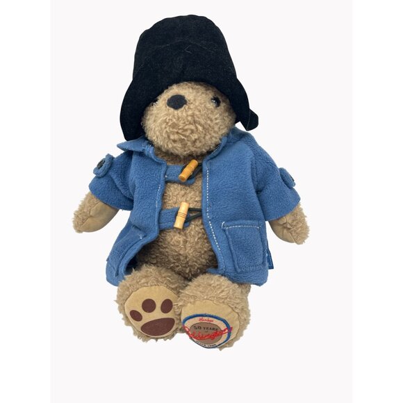 Hamleys Paddington Bear 50th Anniversary Edition Plush Toy 15" - Picture 1 of 7